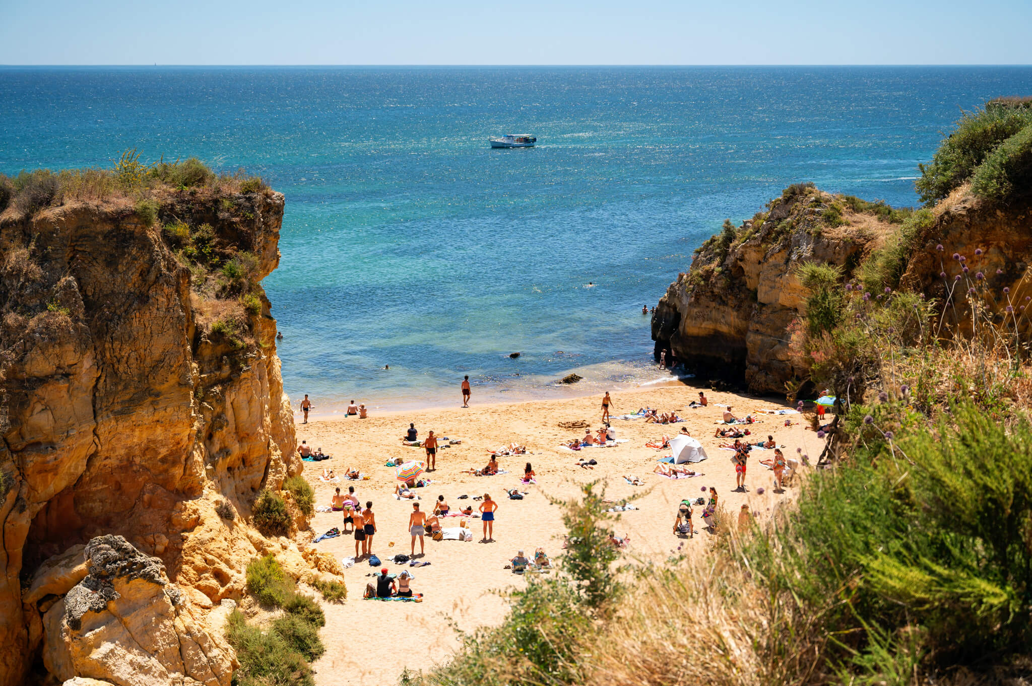 beach in Lagos Portugal
