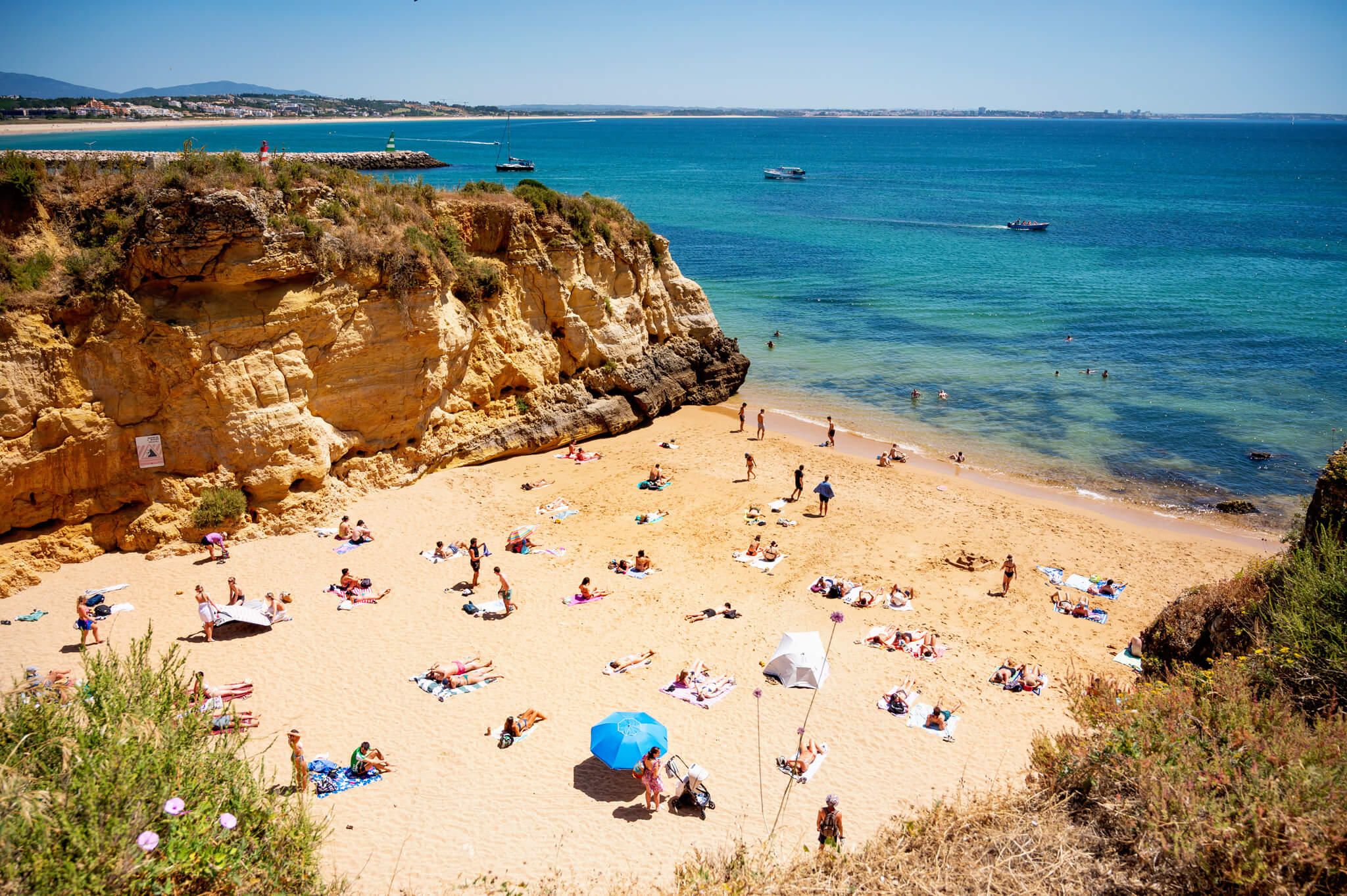 beach in Lagos Portugal