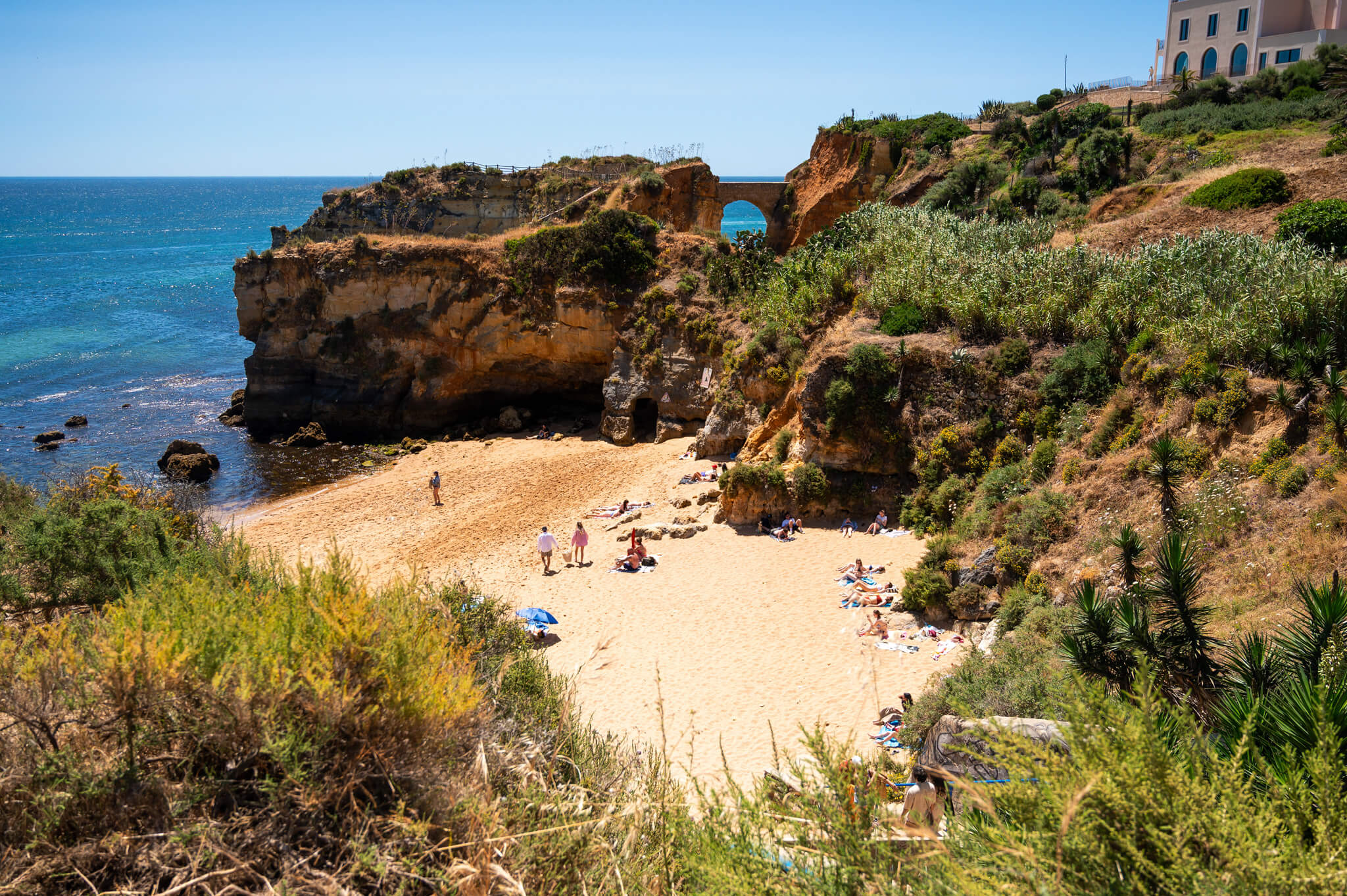 beach in Lagos Portugal