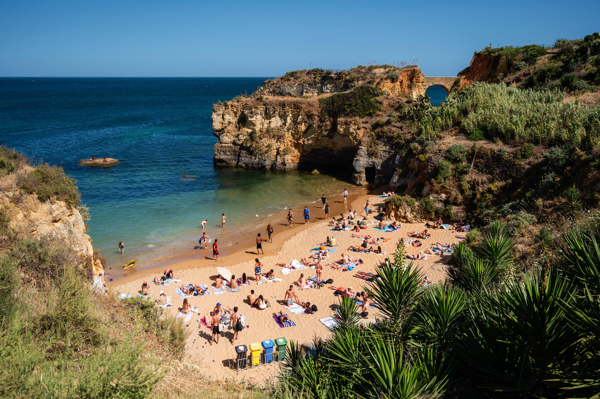 beach in Lagos Portugal