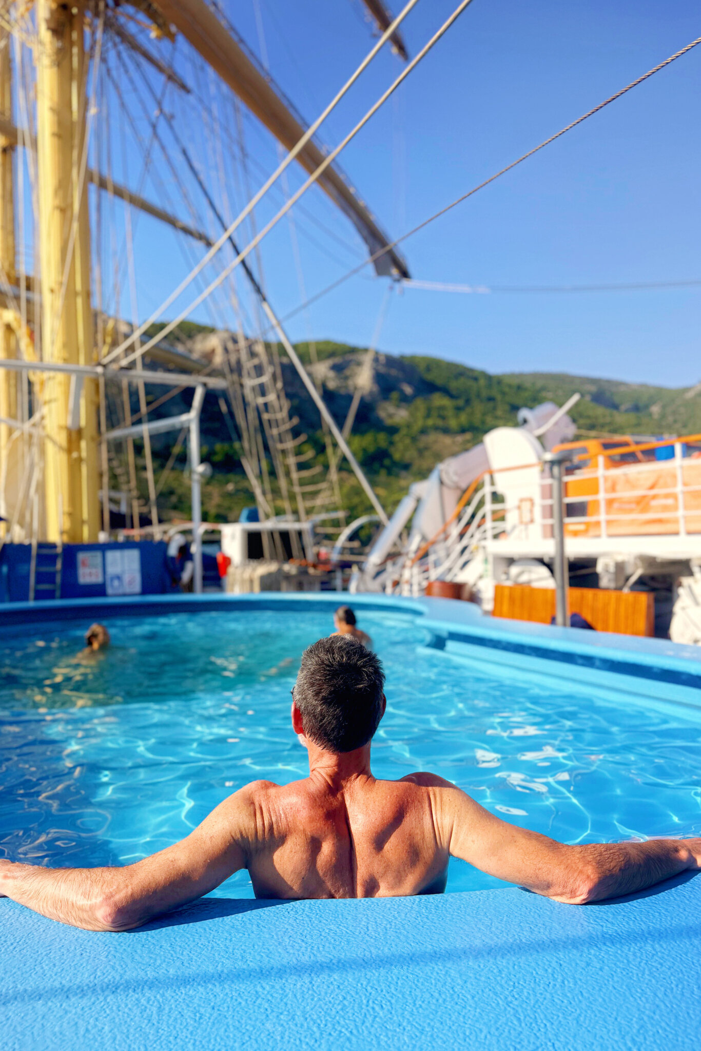 Royal Clipper Pool deck