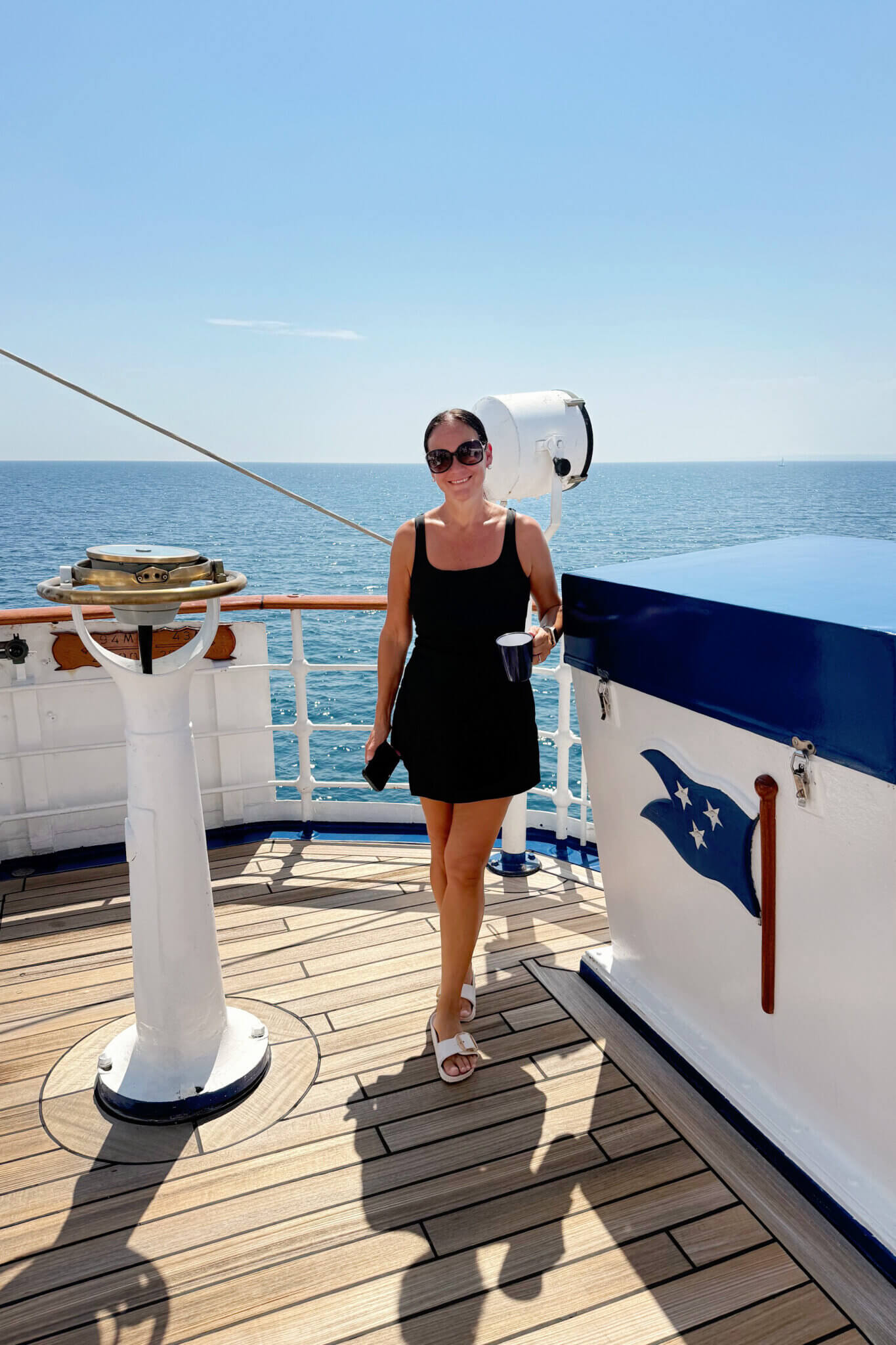 Royal Clipper Sarah on Deck