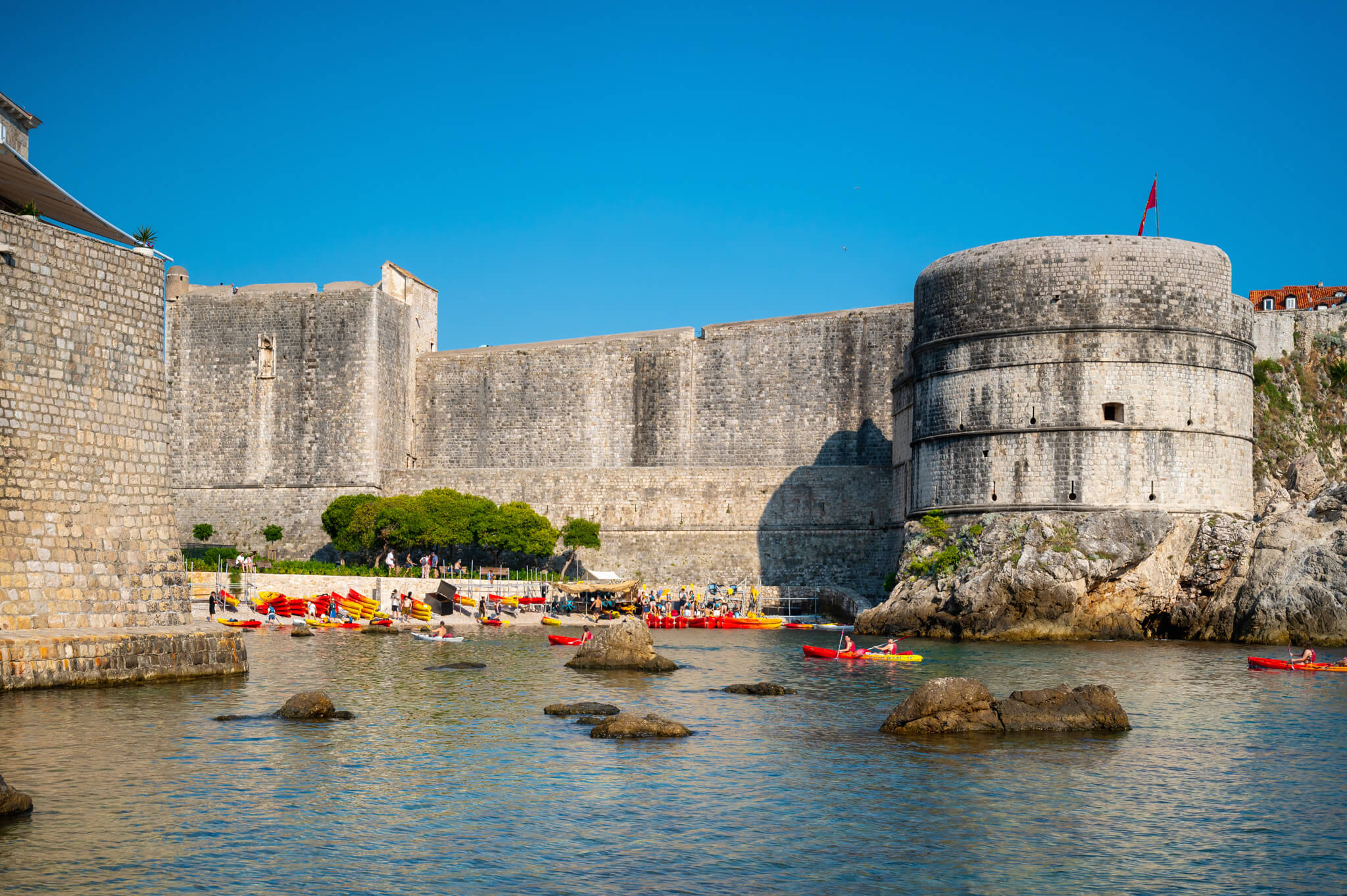 Kayaking in Dubrovnik Croatia