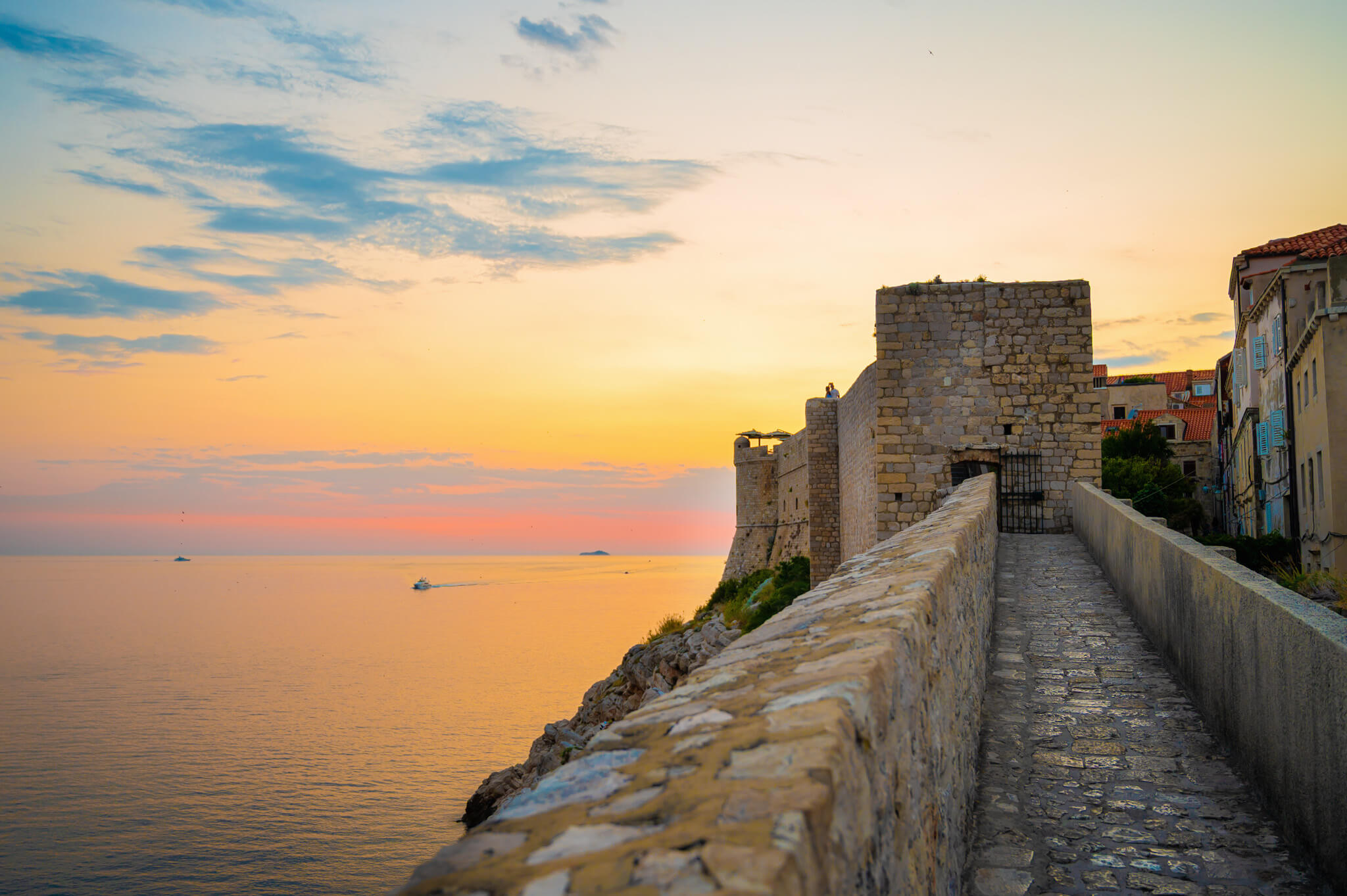 Dubrovnik Croatia sunset