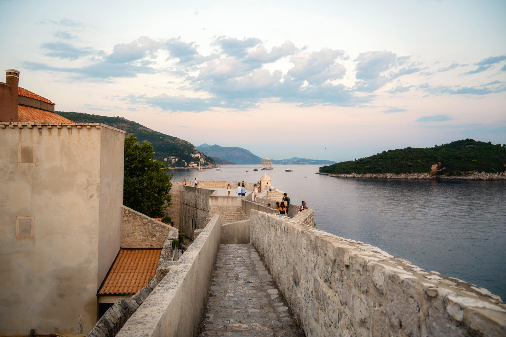 Dubrovnik Croatia walls
