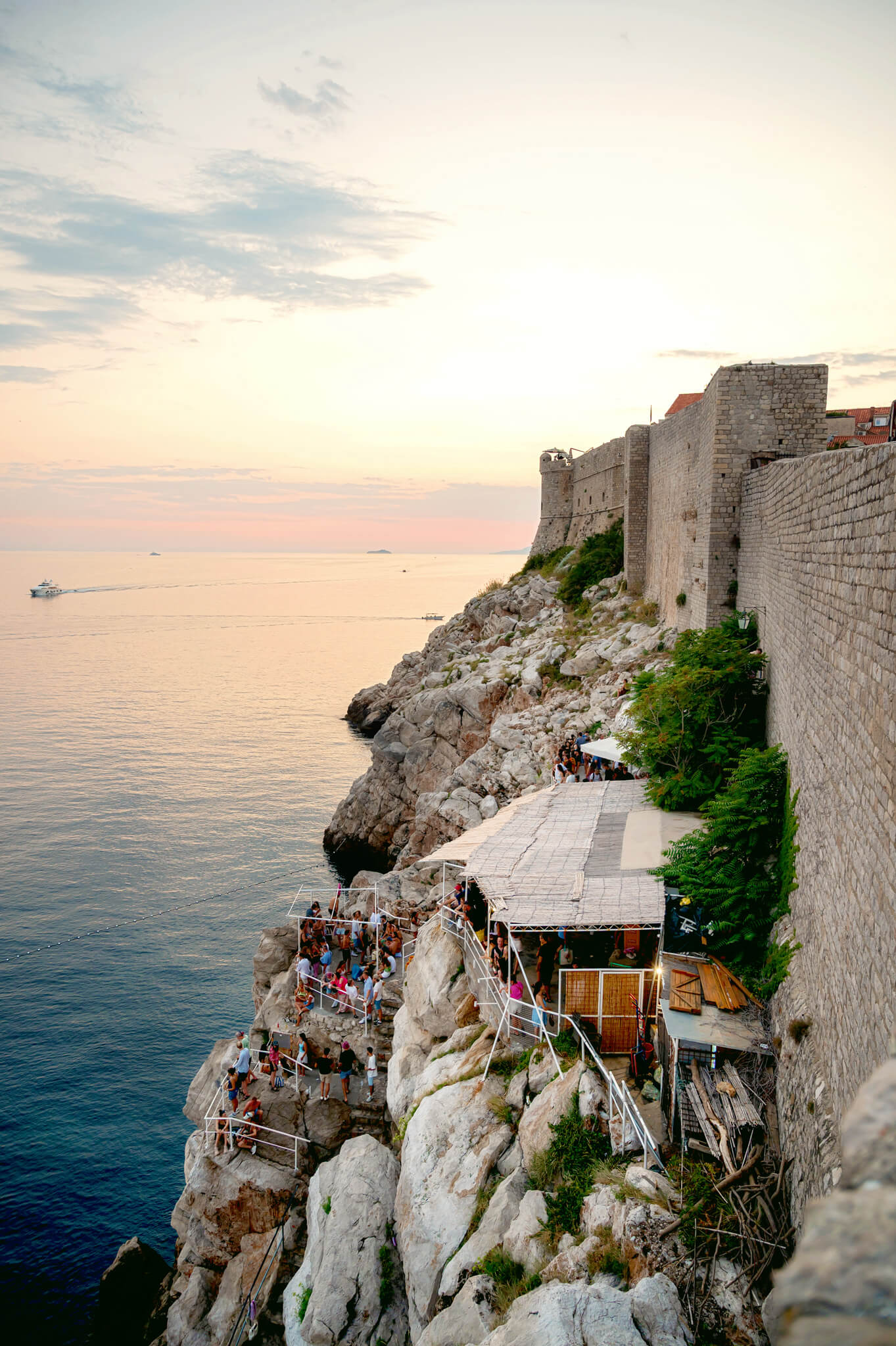 Sunset in Dubrovnik Croatia