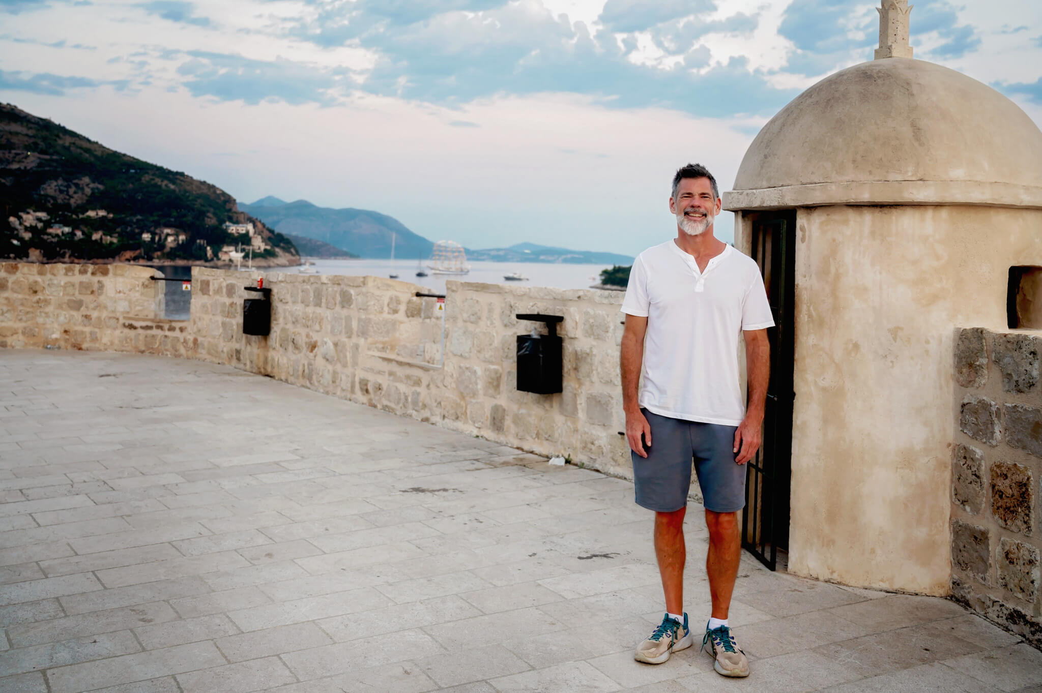 Matt Blevins in Dubrovnik Croatia
