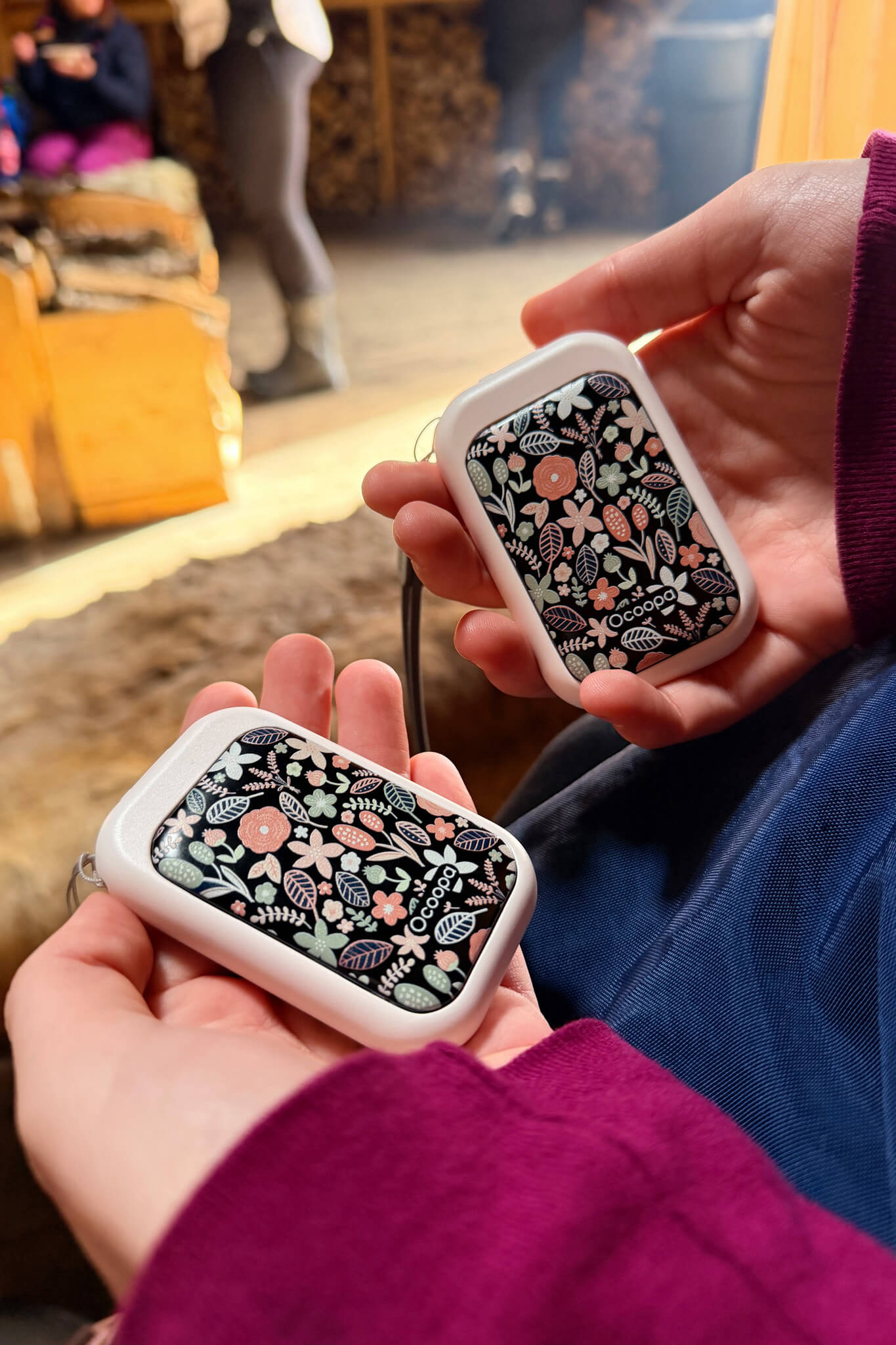 Mother Daughter Trip to Tromso Norway 09 • Our Little Lifestyle Hand warmers that we were perfect for our trip to Tromso Norway