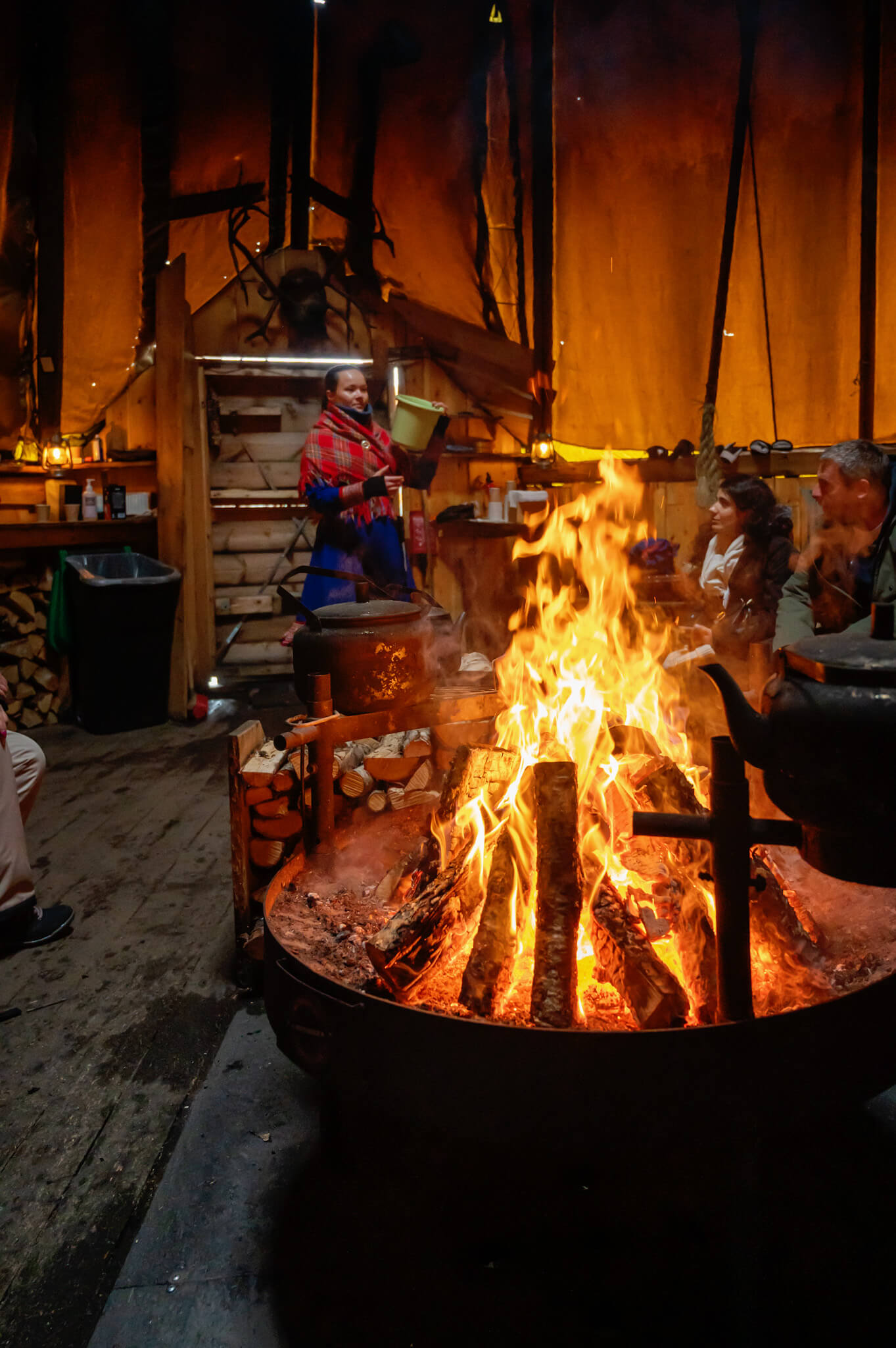 Tromso Norway 24 • Our Little Lifestyle Sami camp during our Reindeer feeding in Tromso Norway