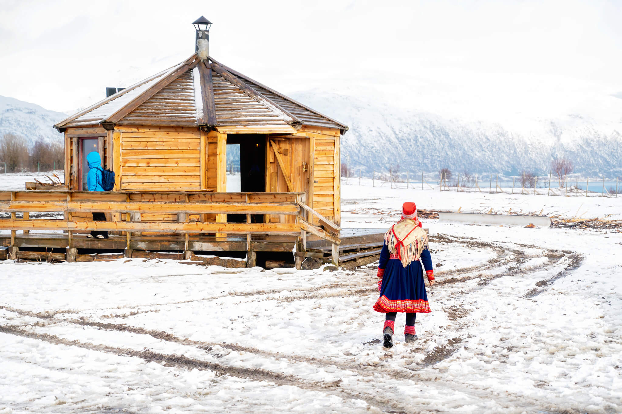 Tromso Norway 56 • Our Little Lifestyle Traditional dress and structures at the Tromso Arctic Reindeer Feeding Experience